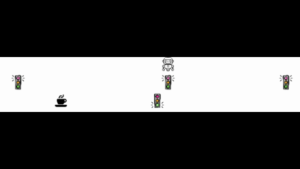 Screenshot of pygame environment